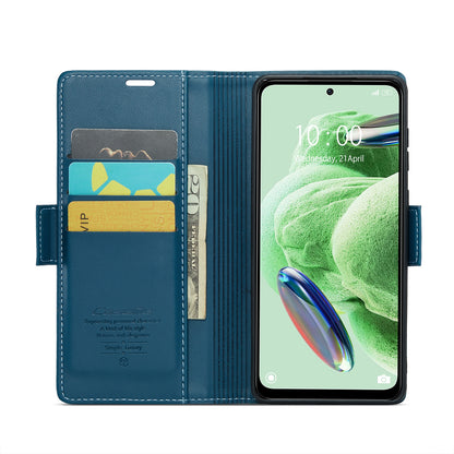Xiaomi Poco X5 5G Leather Wallet Case - RFID Blocking, Stand Function, Card Slots