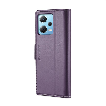 Xiaomi Poco X5 5G Leather Wallet Case - RFID Blocking, Stand Function, Card Slots