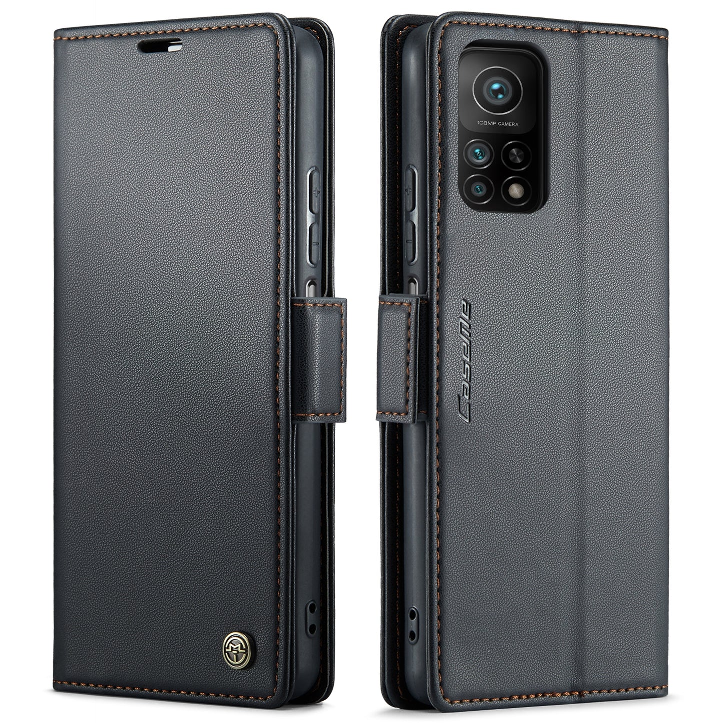 Xiaomi Mi 10T 5G／10T Pro 5G Leather Wallet Case - RFID Blocking, Stand Function, Card Slots