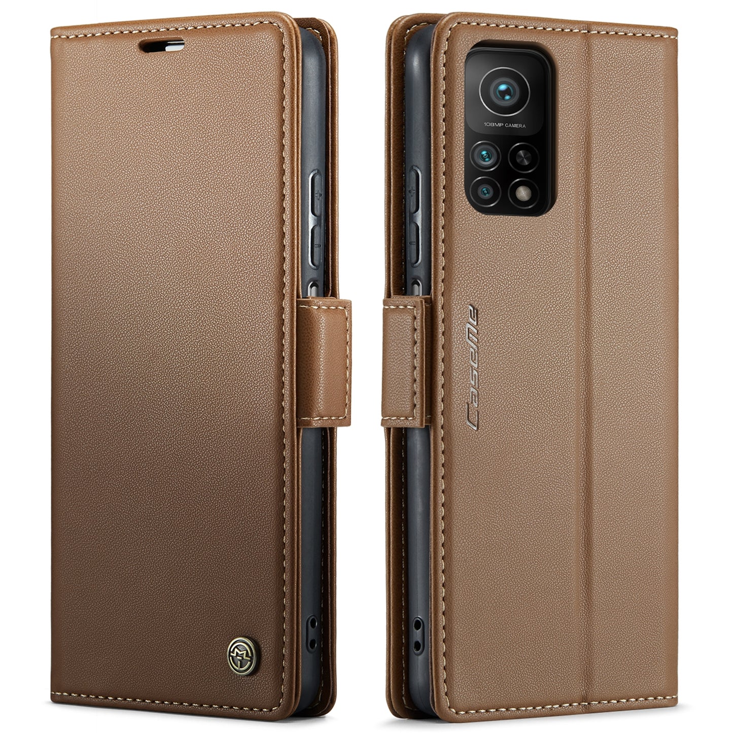 Xiaomi Mi 10T 5G／10T Pro 5G Leather Wallet Case - RFID Blocking, Stand Function, Card Slots