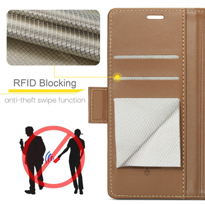 Xiaomi Mi 10T 5G／10T Pro 5G Leather Wallet Case - RFID Blocking, Stand Function, Card Slots