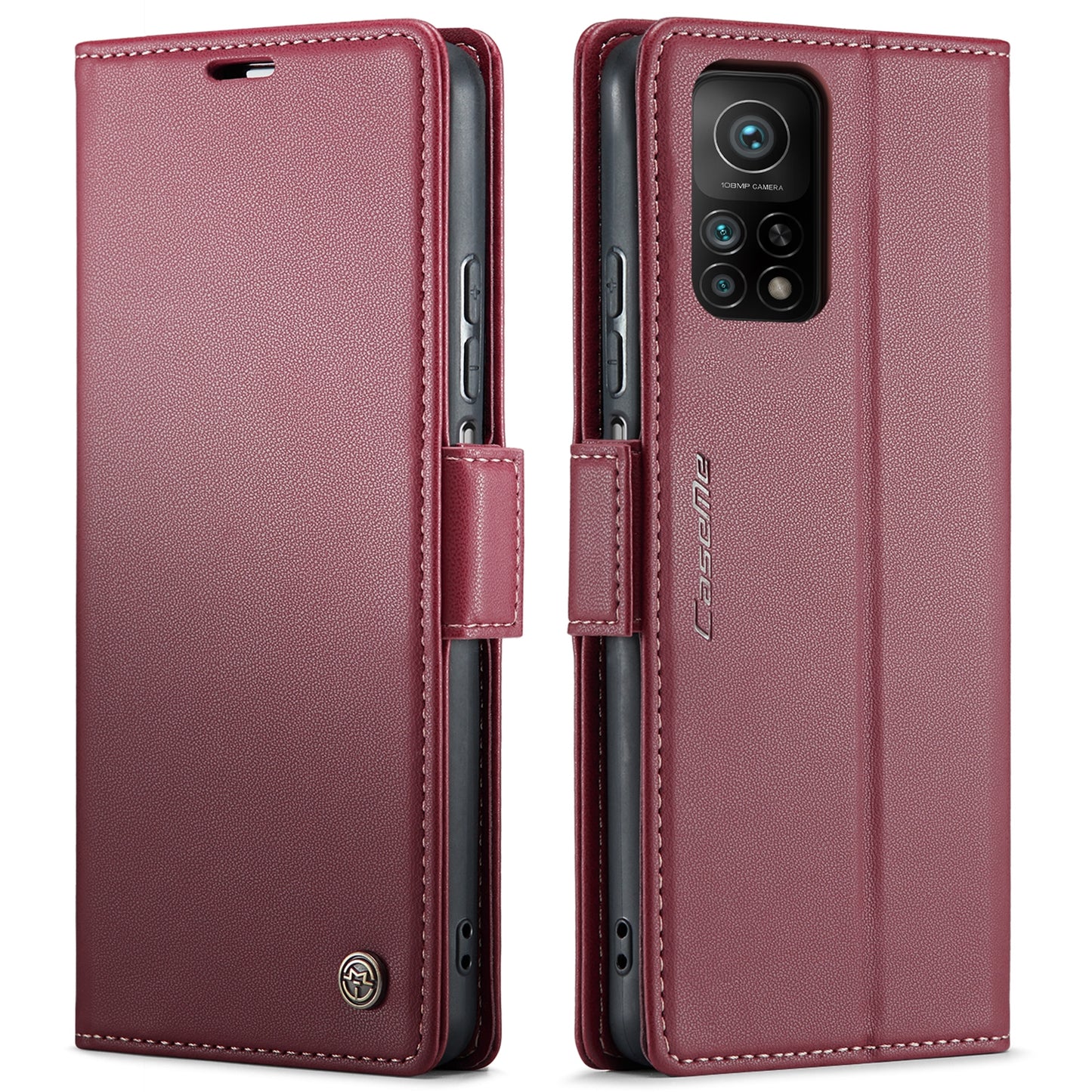 Xiaomi Mi 10T 5G／10T Pro 5G Leather Wallet Case - RFID Blocking, Stand Function, Card Slots