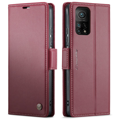 Xiaomi Mi 10T 5G／10T Pro 5G Leather Wallet Case - RFID Blocking, Stand Function, Card Slots