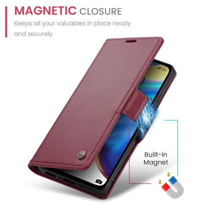 Xiaomi Mi 10T 5G／10T Pro 5G Leather Wallet Case - RFID Blocking, Stand Function, Card Slots