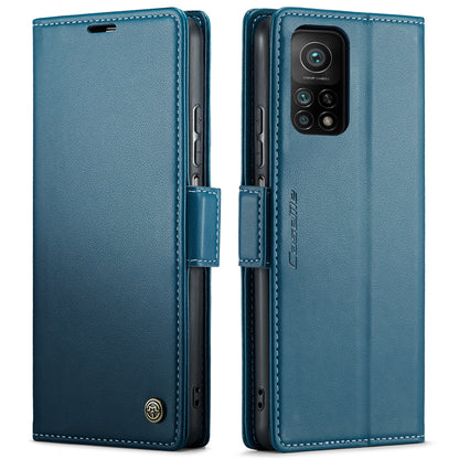 Xiaomi Mi 10T 5G／10T Pro 5G Leather Wallet Case - RFID Blocking, Stand Function, Card Slots