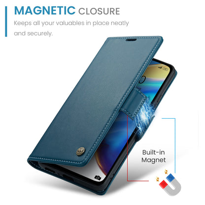 Xiaomi Mi 10T 5G／10T Pro 5G Leather Wallet Case - RFID Blocking, Stand Function, Card Slots