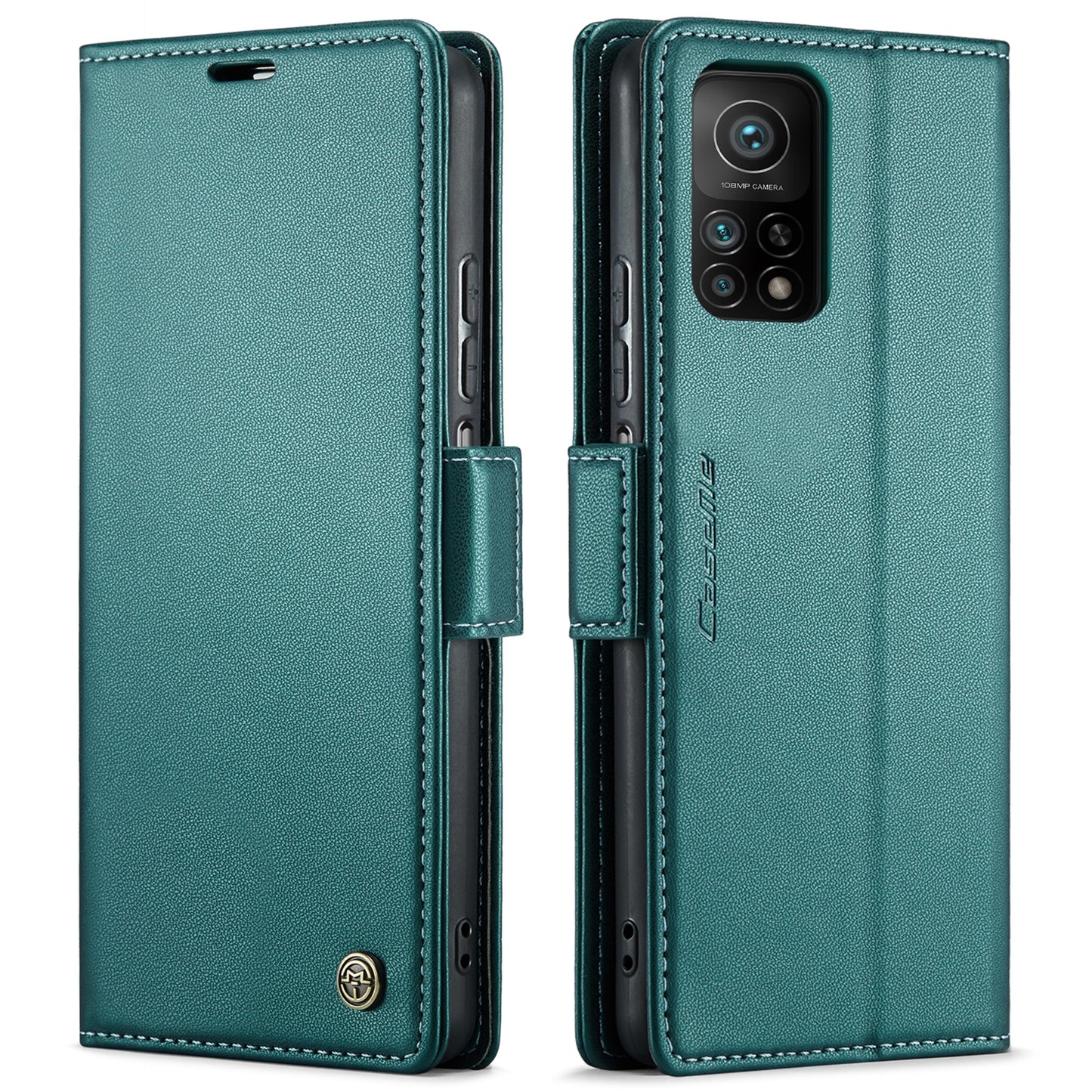 Xiaomi Mi 10T 5G／10T Pro 5G Leather Wallet Case - RFID Blocking, Stand Function, Card Slots
