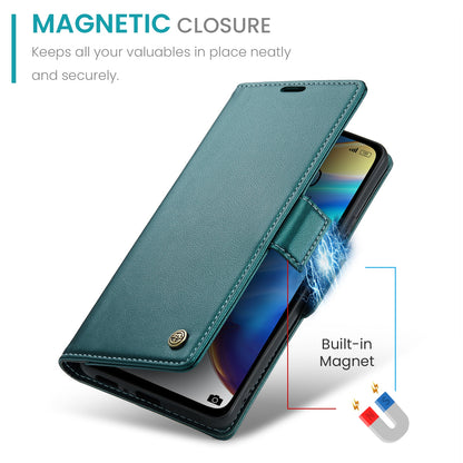 Xiaomi Mi 10T 5G／10T Pro 5G Leather Wallet Case - RFID Blocking, Stand Function, Card Slots