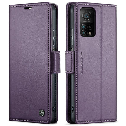 Xiaomi Mi 10T 5G／10T Pro 5G Leather Wallet Case - RFID Blocking, Stand Function, Card Slots