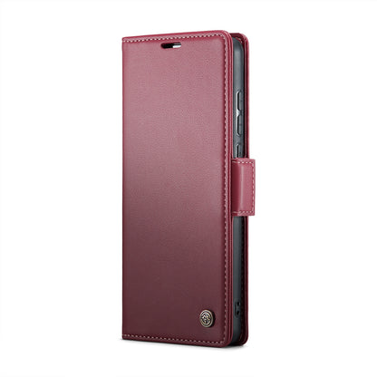 Xiaomi Redmi 12C Leather Wallet Case - RFID Blocking, Stand Function, Card Slots