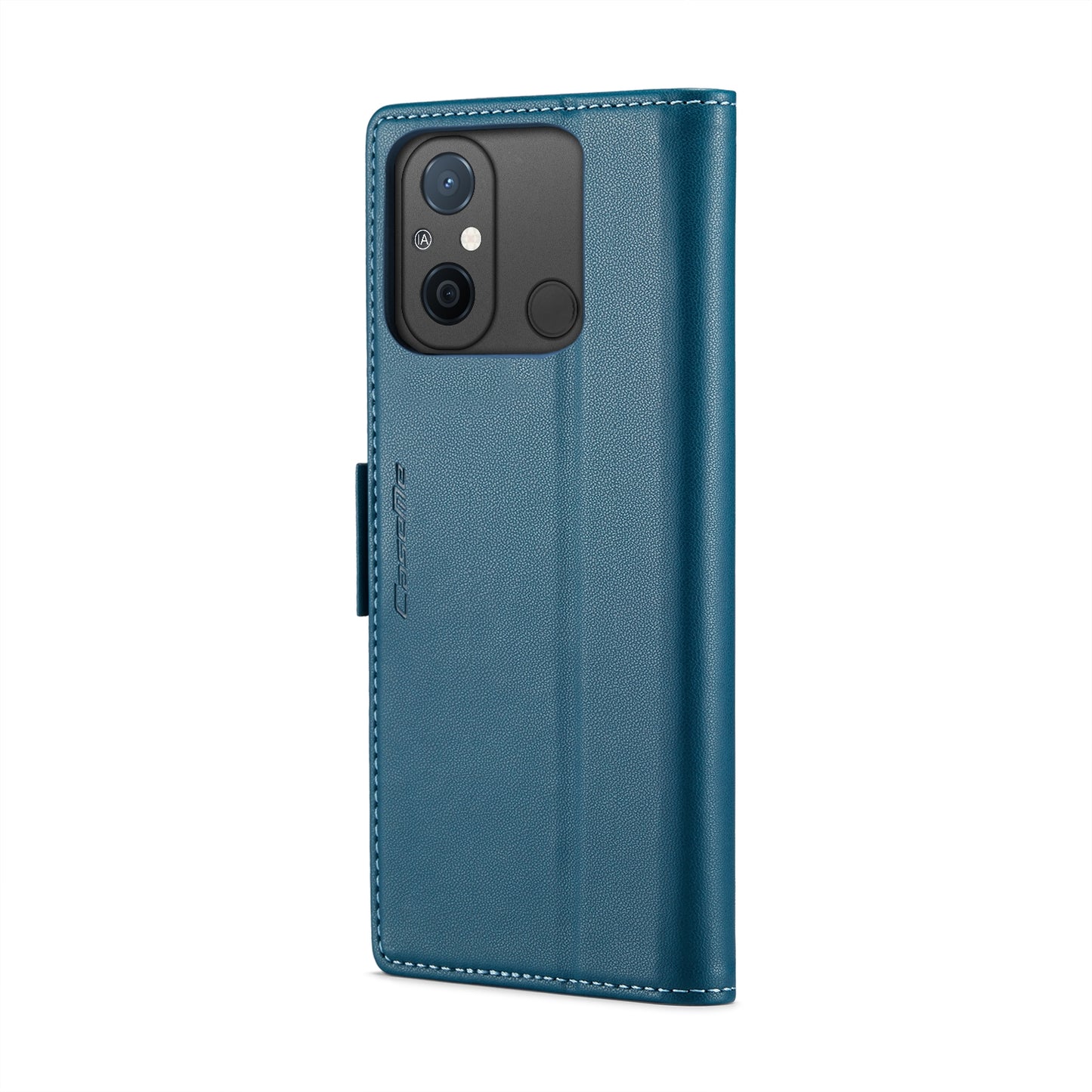 Xiaomi Redmi 12C Leather Wallet Case - RFID Blocking, Stand Function, Card Slots