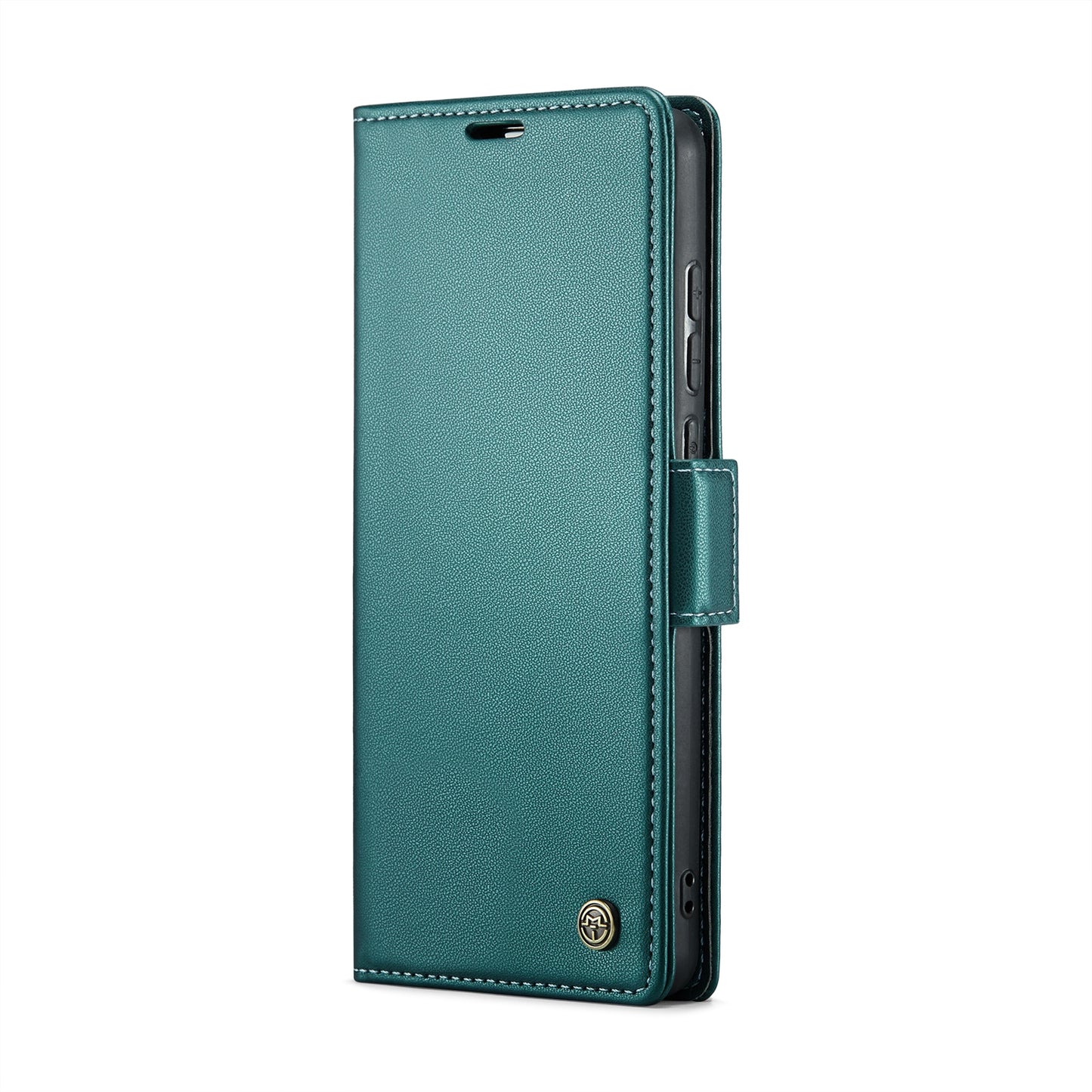 Xiaomi Redmi 12C Leather Wallet Case - RFID Blocking, Stand Function, Card Slots