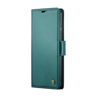 Xiaomi Redmi 12C Leather Wallet Case - RFID Blocking, Stand Function, Card Slots