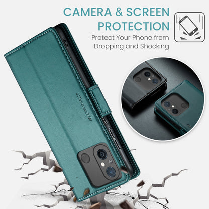 Xiaomi Redmi 12C Leather Wallet Case - RFID Blocking, Stand Function, Card Slots