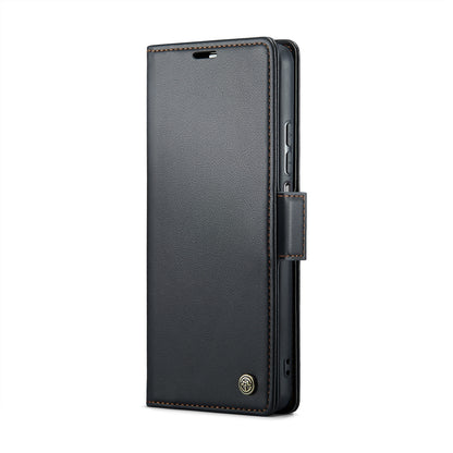 Xiaomi Poco F5 5G Leather Wallet Case - RFID Blocking, Stand Function, Card Slots