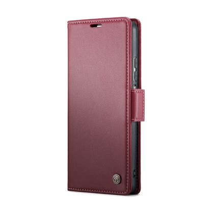 Xiaomi Redmi Note 12 Turbo 5G Leather Wallet Case - RFID Blocking, Stand Function, Card Slots