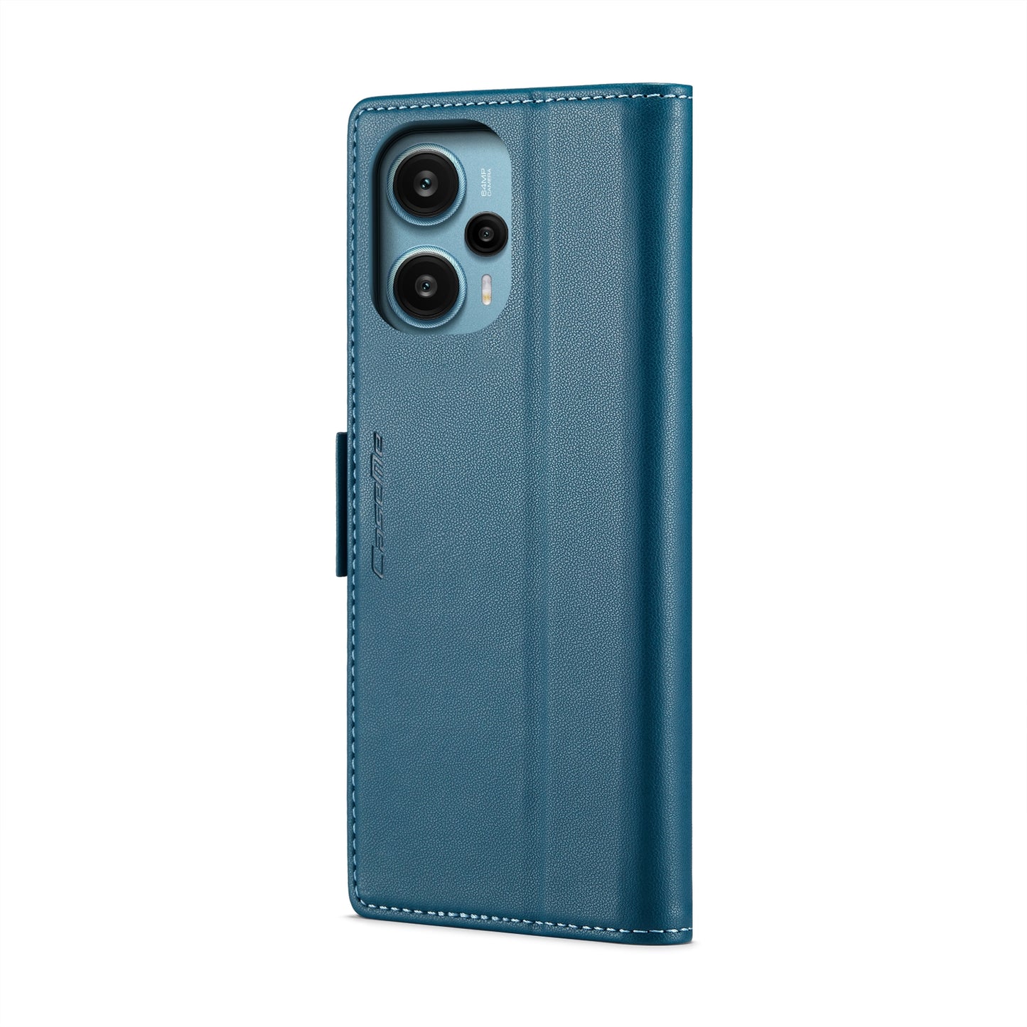 Xiaomi Redmi Note 12 Turbo 5G Leather Wallet Case - RFID Blocking, Stand Function, Card Slots