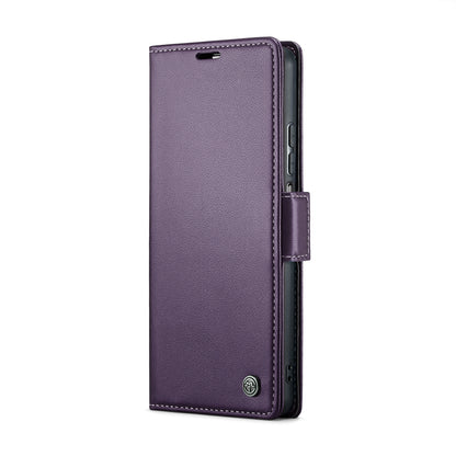 Xiaomi Redmi Note 12 Turbo 5G Leather Wallet Case - RFID Blocking, Stand Function, Card Slots