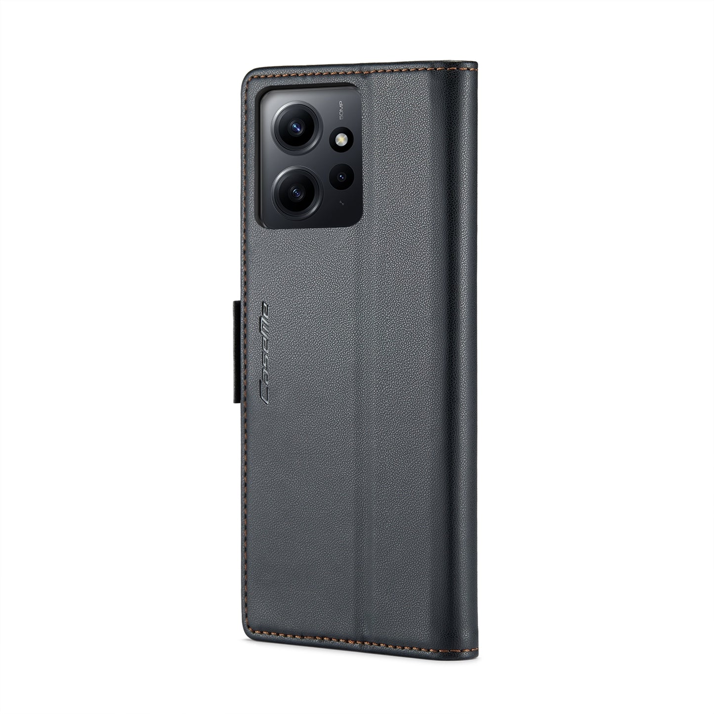 Xiaomi Redmi Note 12 4G Leather Wallet Case - RFID Blocking, Stand Function, Card Slots