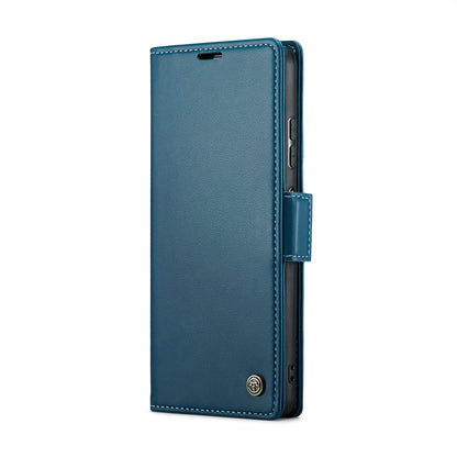 Xiaomi Redmi Note 12 4G Leather Wallet Case - RFID Blocking, Stand Function, Card Slots