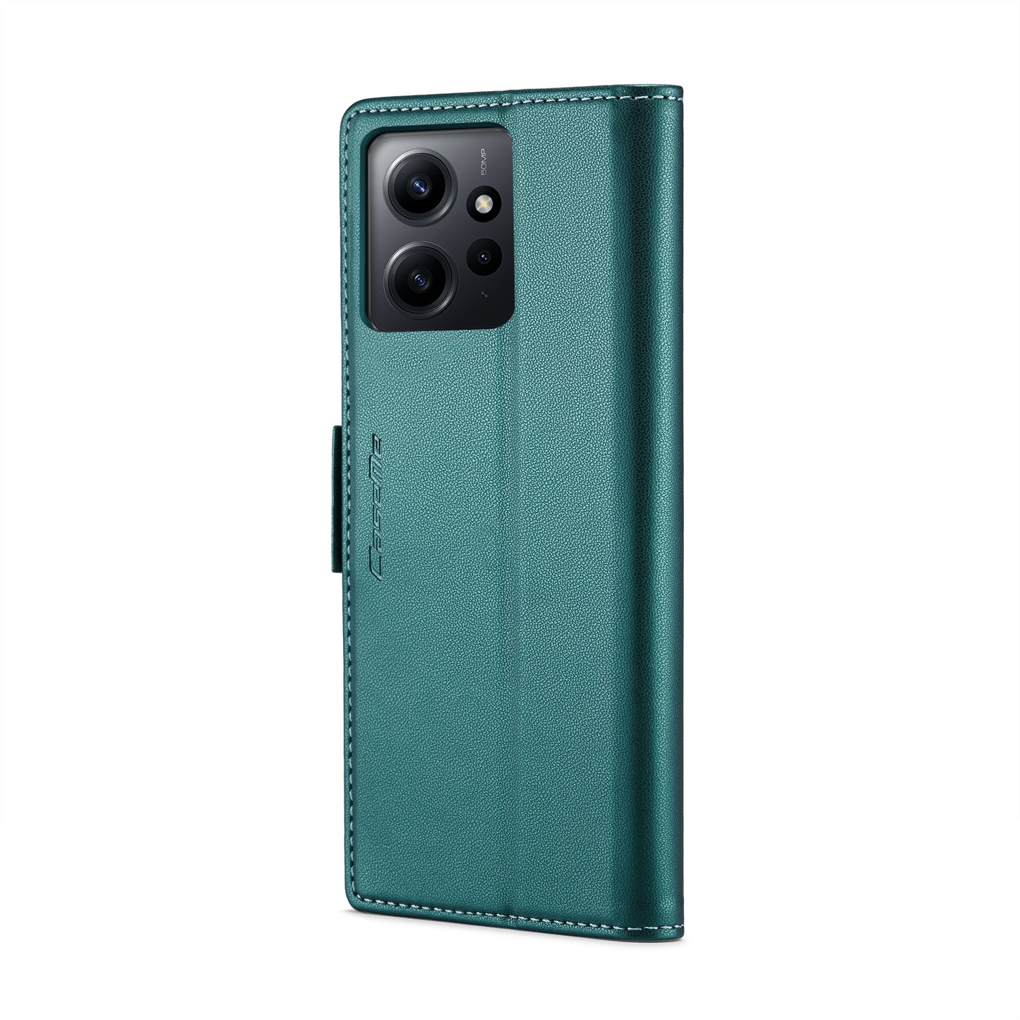 Xiaomi Redmi Note 12 4G Leather Wallet Case - RFID Blocking, Stand Function, Card Slots