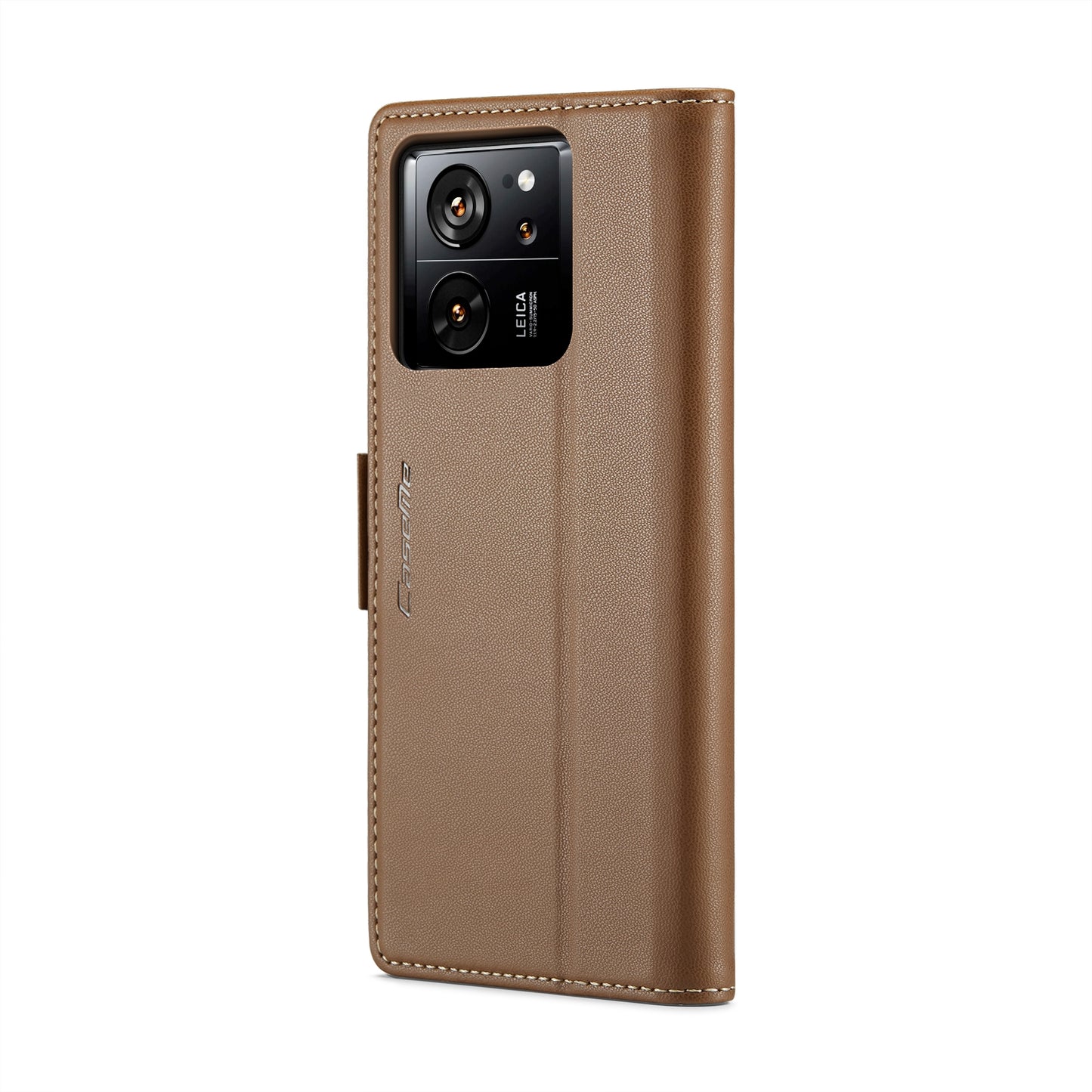 Xiaomi 13T/13T Pro Leather Wallet Case - RFID Blocking, Stand Function, Card Slots
