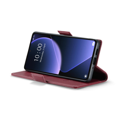 Xiaomi 13T/13T Pro Leather Wallet Case - RFID Blocking, Stand Function, Card Slots