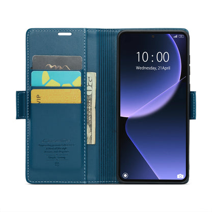 Xiaomi 13T/13T Pro Leather Wallet Case - RFID Blocking, Stand Function, Card Slots
