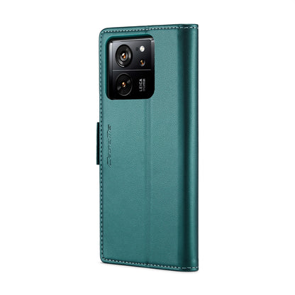 Xiaomi 13T/13T Pro Leather Wallet Case - RFID Blocking, Stand Function, Card Slots