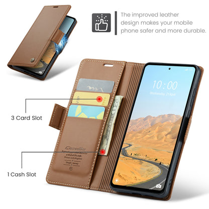 Xiaomi Redmi 12 4G／12 5G Leather Wallet Case - RFID Blocking, Stand Function, Card Slots