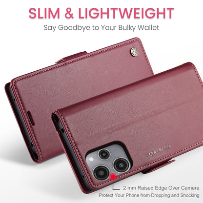Xiaomi Note 12R Leather Wallet Case - RFID Blocking, Stand Function, Card Slots