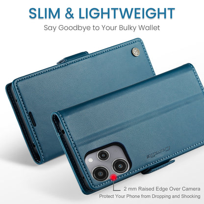 Xiaomi Note 12R Leather Wallet Case - RFID Blocking, Stand Function, Card Slots