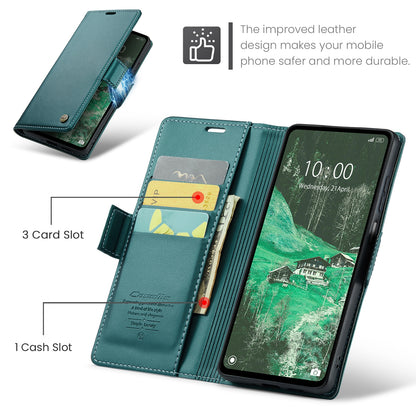 Xiaomi Note 12R Leather Wallet Case - RFID Blocking, Stand Function, Card Slots