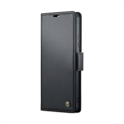 Xiaomi 14 Leather Wallet Case - RFID Blocking, Stand Function, Card Slots
