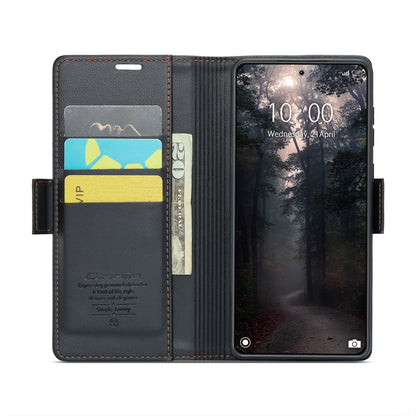 Xiaomi 14 Leather Wallet Case - RFID Blocking, Stand Function, Card Slots