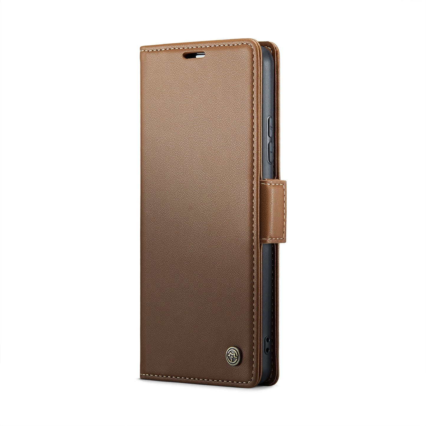 Xiaomi 14 Leather Wallet Case - RFID Blocking, Stand Function, Card Slots