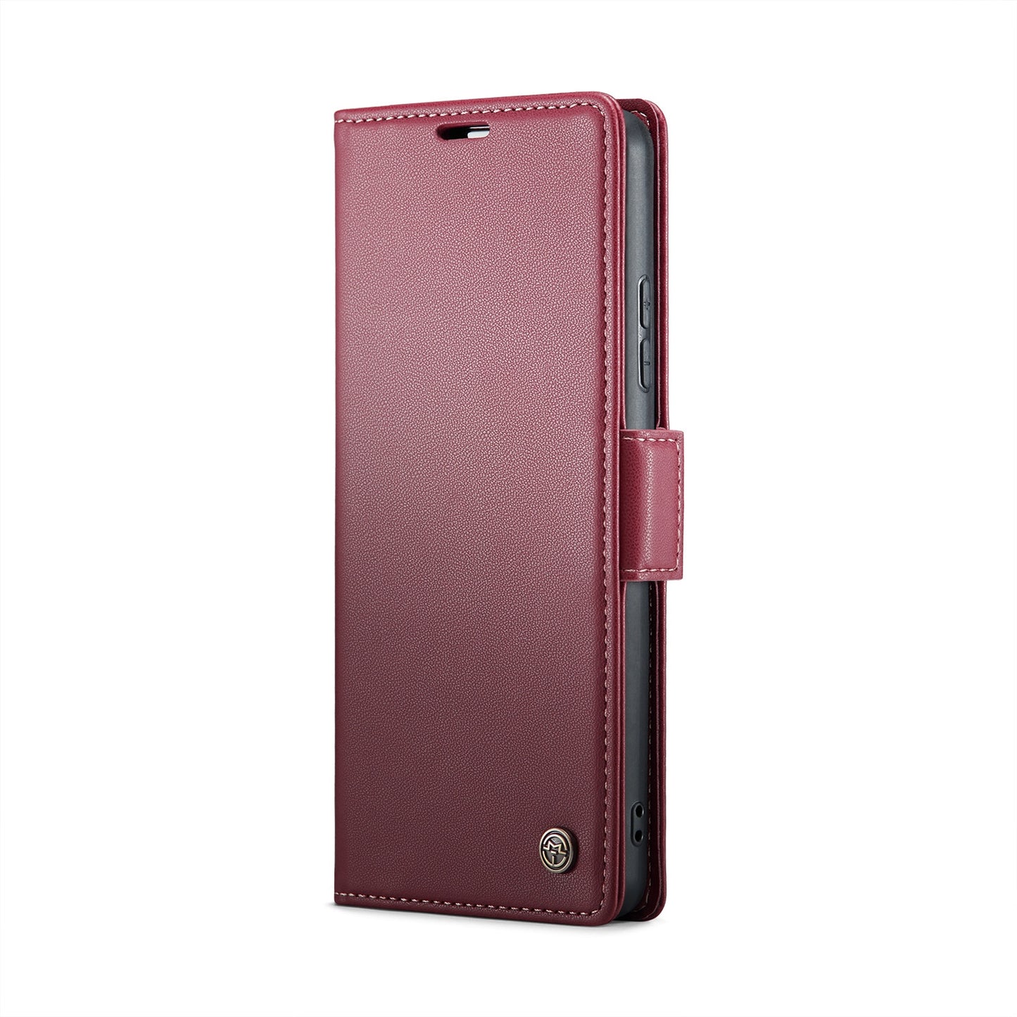 Xiaomi 14 Leather Wallet Case - RFID Blocking, Stand Function, Card Slots