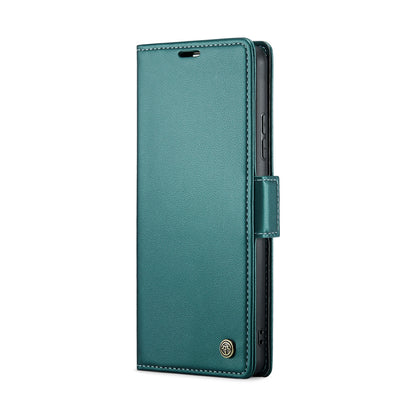 Xiaomi 14 Leather Wallet Case - RFID Blocking, Stand Function, Card Slots