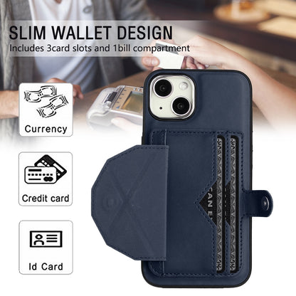 iPhone 14 Shockproof Leather Phone Case with Card Holder - Stylish, Durable, and Convenient