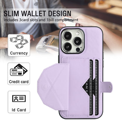 iPhone 13 Pro Shockproof Leather Phone Case with Card Holder - Stylish, Durable, and Convenient