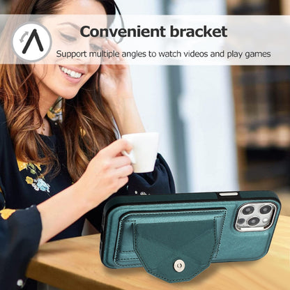 iPhone 12 Pro Shockproof Leather Phone Case with Card Holder - Stylish, Durable, and Convenient