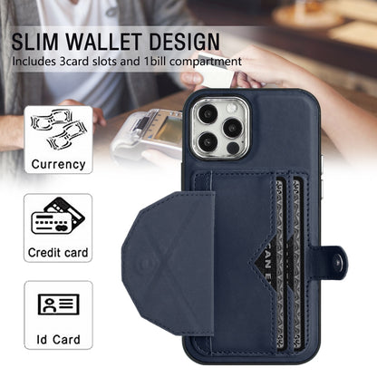 iPhone 12 Shockproof Leather Phone Case with Card Holder - Stylish, Durable, and Convenient