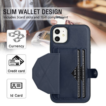 iPhone 11 Shockproof Leather Phone Case with Card Holder - Stylish, Durable, and Convenient