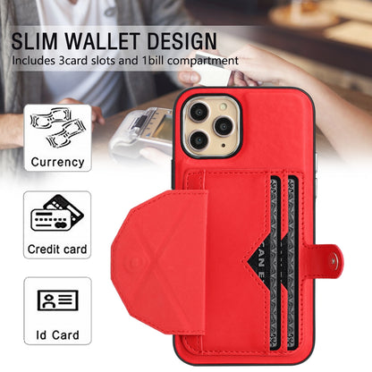 iPhone 11 Pro Shockproof Leather Phone Case with Card Holder - Stylish, Durable, and Convenient