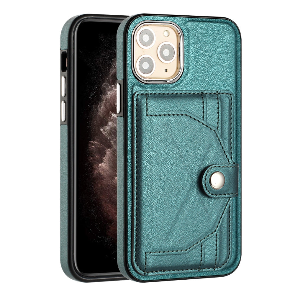 iPhone 11 Pro Shockproof Leather Phone Case with Card Holder - Stylish, Durable, and Convenient