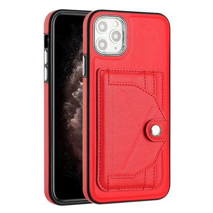iPhone 11 Pro Max Shockproof Leather Phone Case with Card Holder - Stylish, Durable, and Convenient
