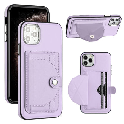 iPhone 11 Pro Max Shockproof Leather Phone Case with Card Holder - Stylish, Durable, and Convenient