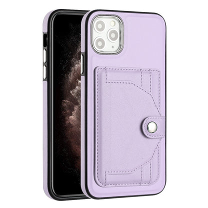 iPhone 11 Pro Max Shockproof Leather Phone Case with Card Holder - Stylish, Durable, and Convenient