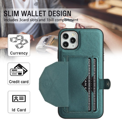 iPhone 11 Pro Max Shockproof Leather Phone Case with Card Holder - Stylish, Durable, and Convenient