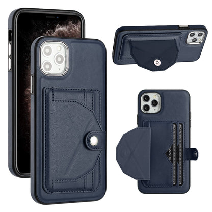 iPhone 11 Pro Max Shockproof Leather Phone Case with Card Holder - Stylish, Durable, and Convenient